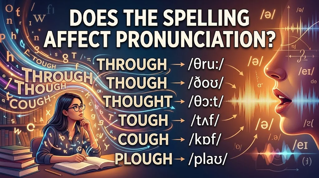 Does the Spelling Affect Pronunciation?