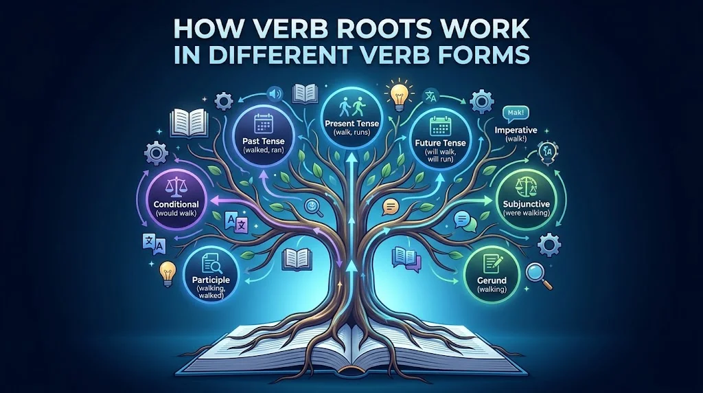 How Verb Roots Work in Different Verb Forms