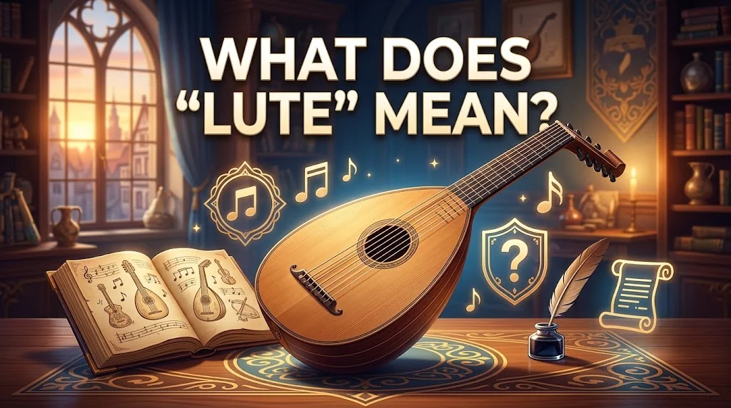 What Does “Lute” Mean?