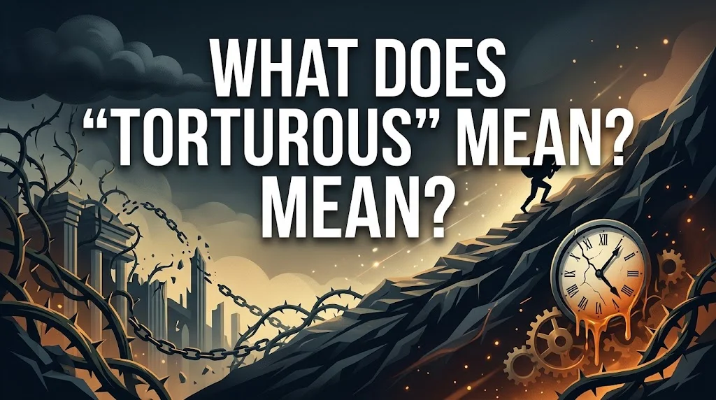 What Does “Torturous” Mean?