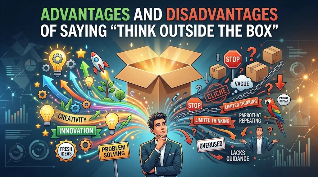 Advantages and Disadvantages of Saying “Think Outside the Box”