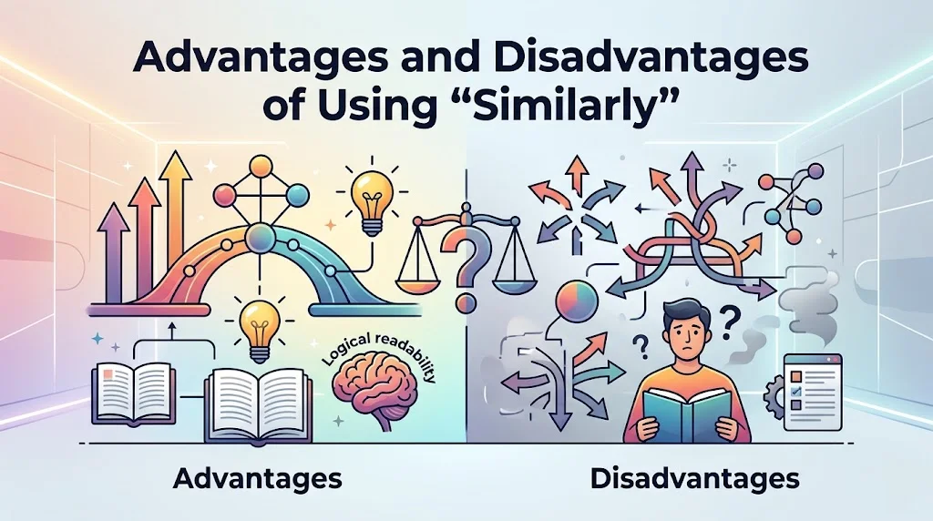 Advantages and Disadvantages of Using “Similarly”