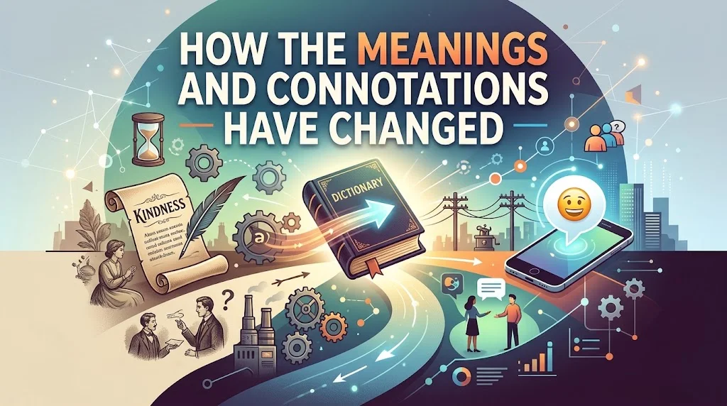 How the Meanings and Connotations Have Changed