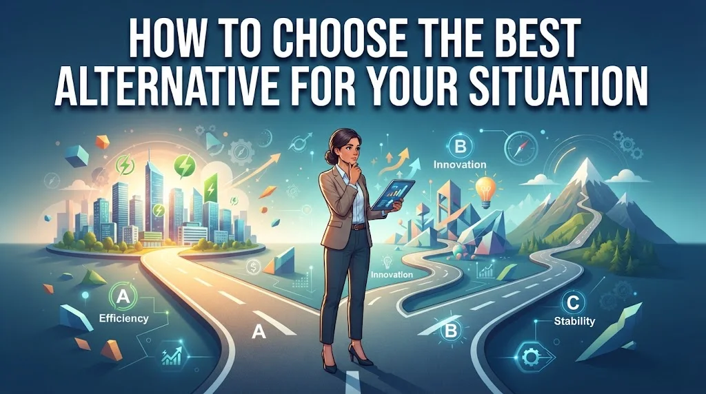 How to Choose the Best Alternative for Your Situation