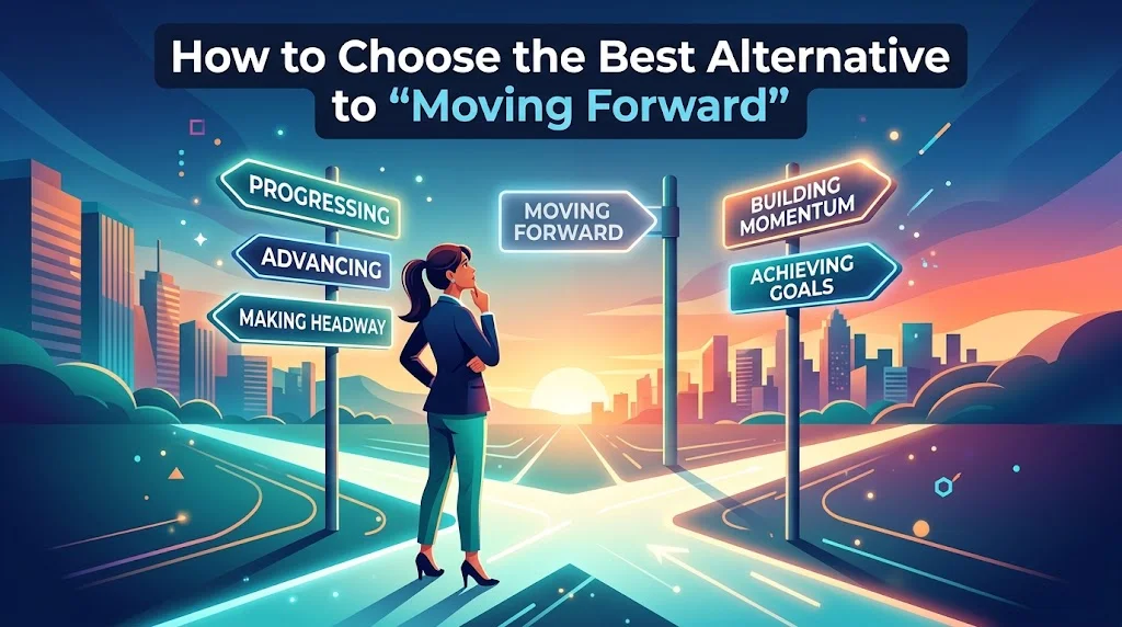 How to Choose the Best Alternative to “Moving Forward”