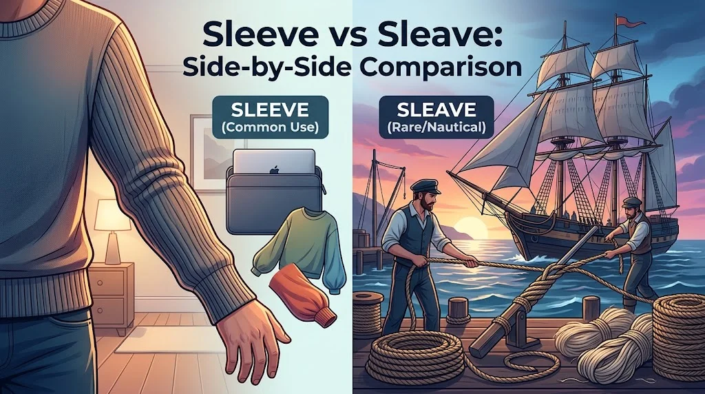 Sleeve vs Sleave: Side-by-Side Comparison