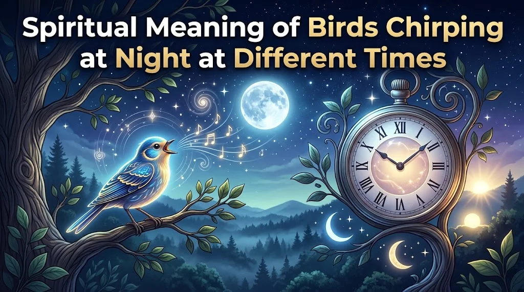 Spiritual Meaning of Birds Chirping at Night at Different Times