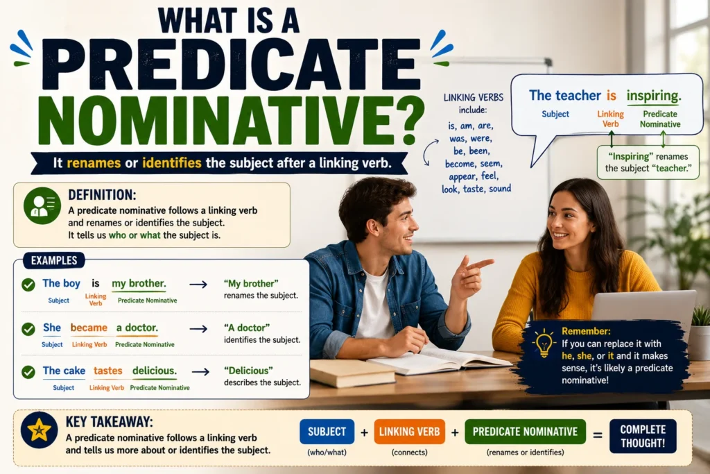 What Is a Predicate Nominative?