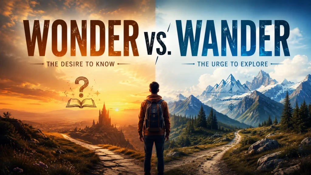 Wonder vs. Wander
