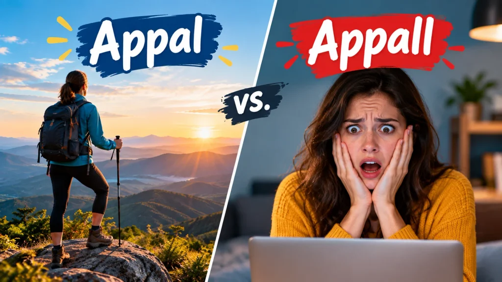 Appal vs. Appall