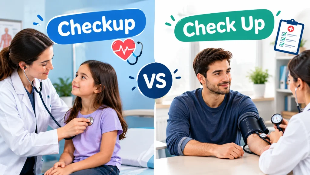 Checkup or Check Up