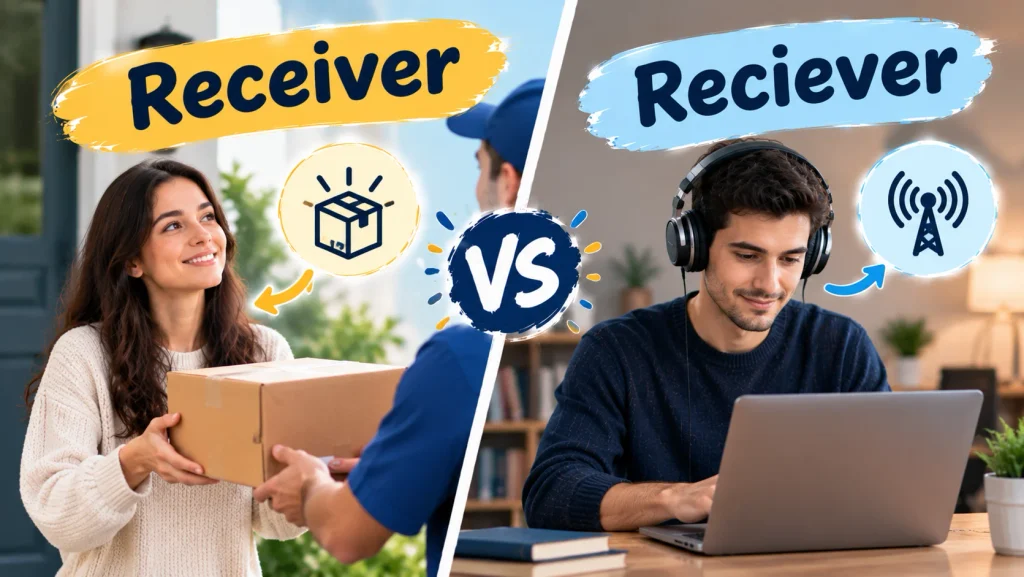 Receiver vs. Reciever