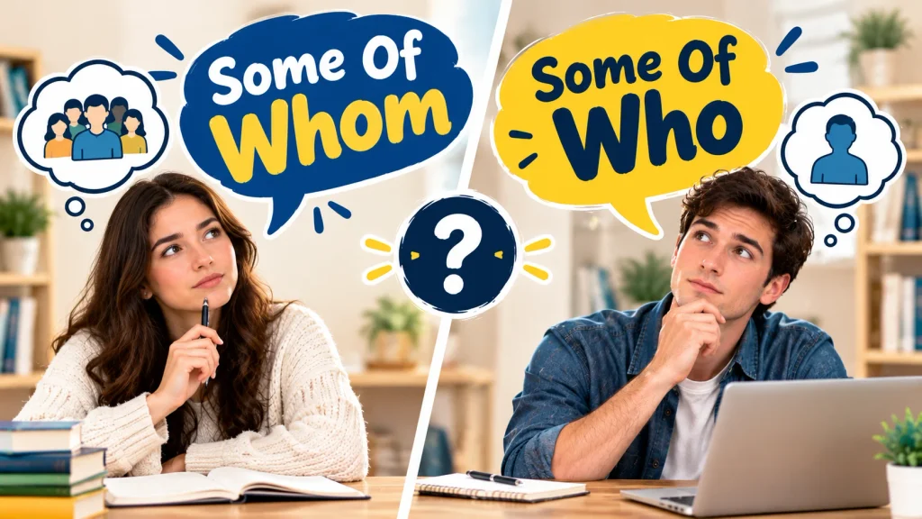 Some Of Whom Or Some Of Who?