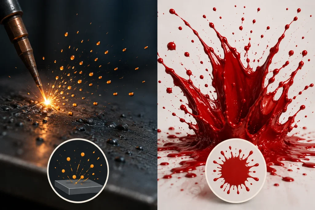 Spatter or Splatter