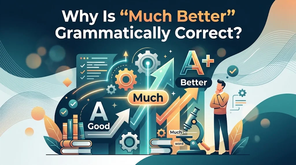 Why Is “Much Better” Grammatically Correct?