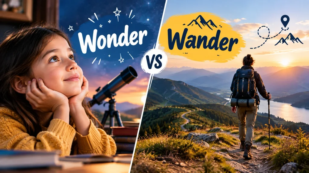 Wonder vs. Wander