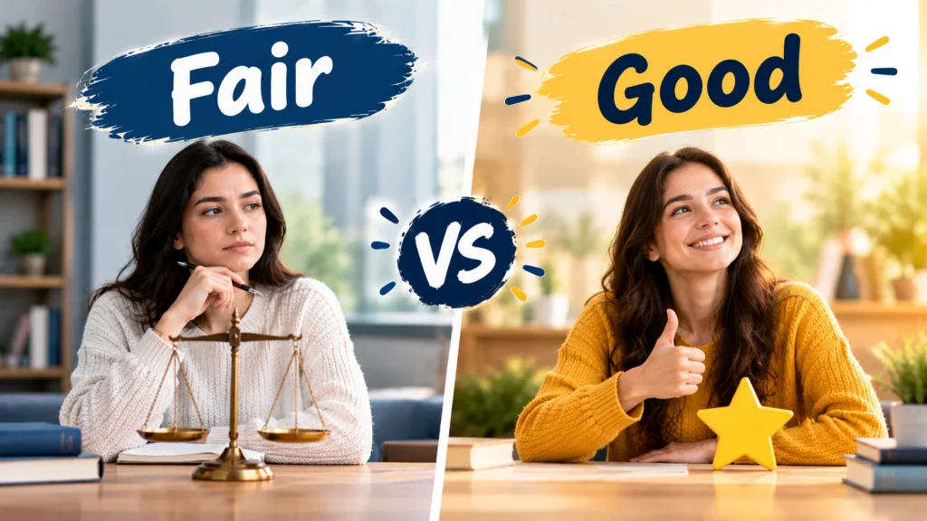 Fair vs. Good