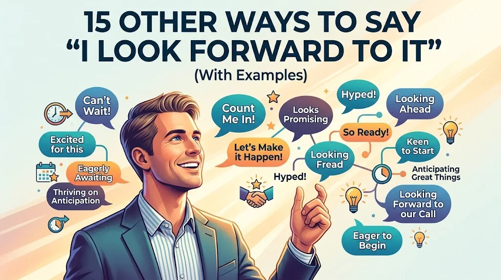 15 Other Ways to Say “I Look Forward To It” (With Examples)