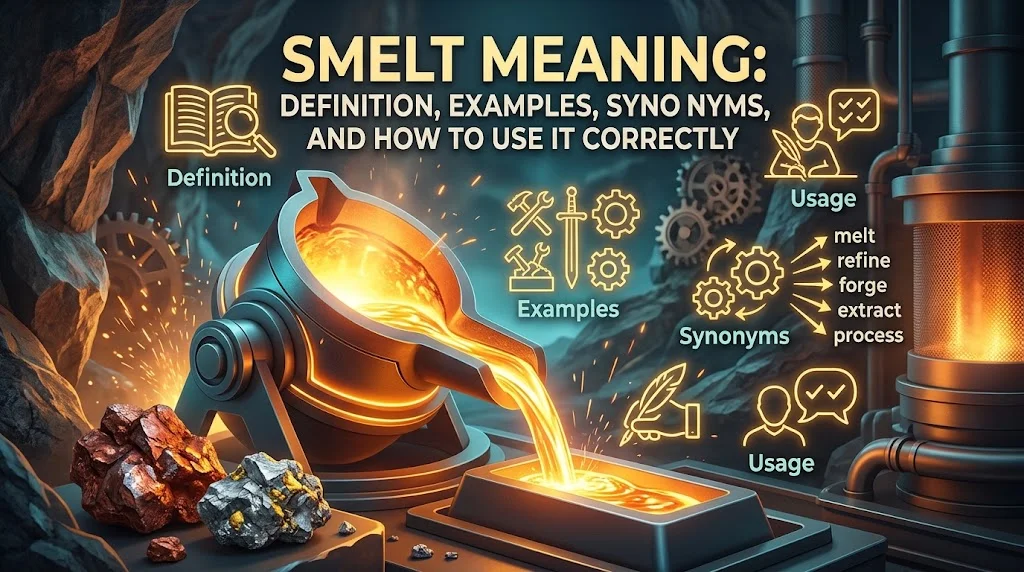Smelt Meaning: Definition, Examples, Synonyms, and How to Use It Correctly