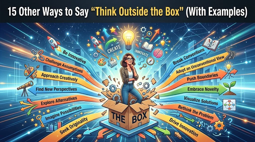 15 Other Ways to Say “Think Outside the Box” (With Examples)