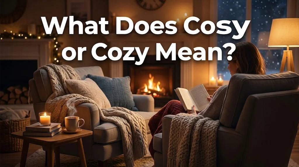 What Does Cosy or Cozy Mean?