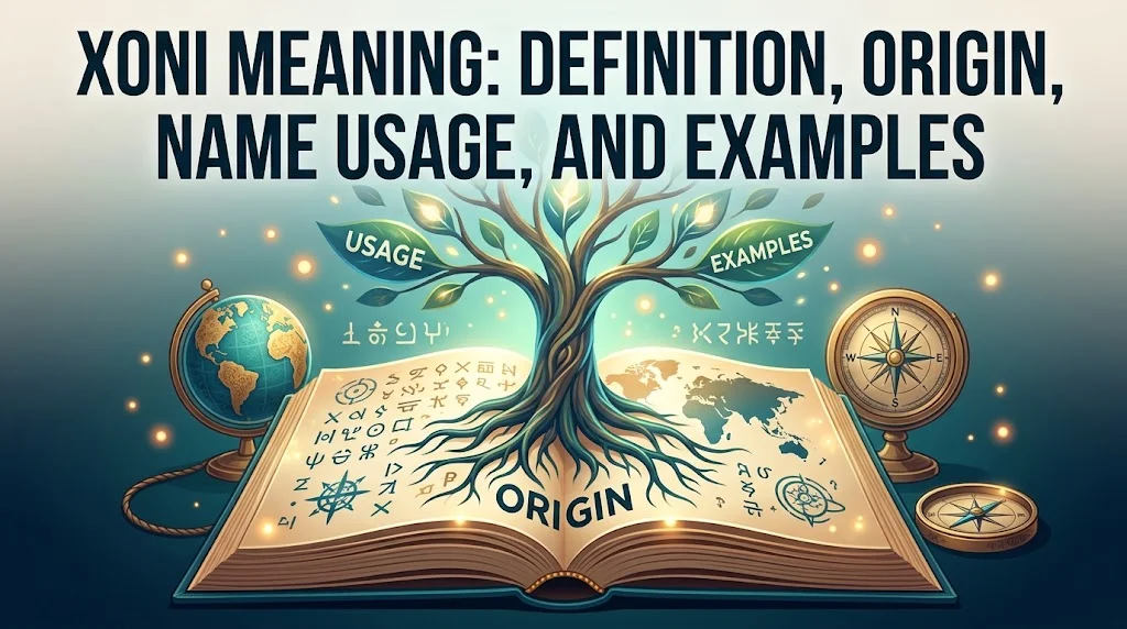 Xoni Meaning: Definition, Origin, Name Usage, and Examples